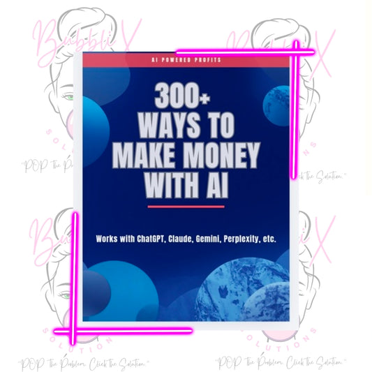 300+ Ways To Make Money With AI