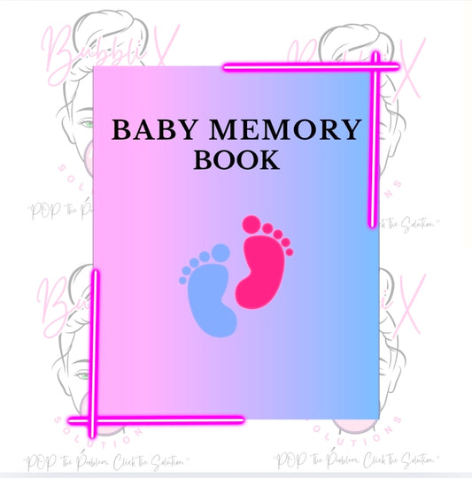 Baby Memory Book