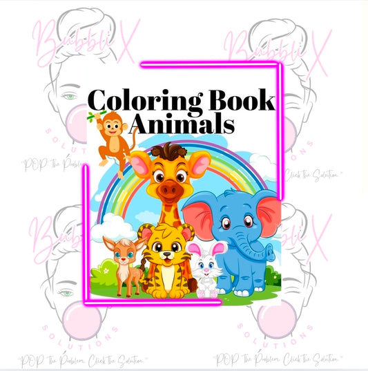 Coloring Book -Animals