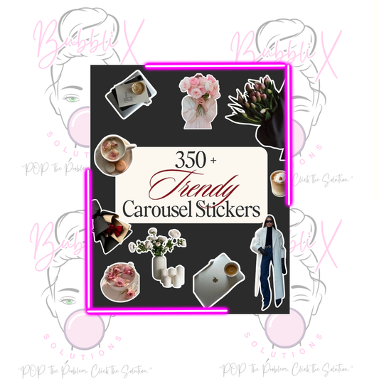 350+ Trendy Carousel Stickers